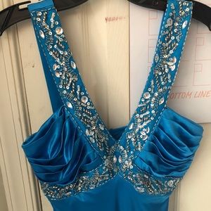 Light blue formal dress